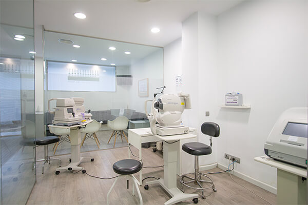 clínica de oftalmología en Valencia - sala